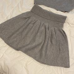 Very Cute And Comfy Sweater Skirt Set, Sweater Skirt, Skirt Set, Sweaters For Women, Skirt, Grey, Women Shopping, Color