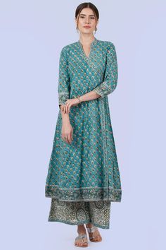 Neckline Finishing, Bagh Print, Short Frocks, Designer Ethnic Wear