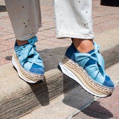 Buy Chapmin Espadrille Sneaker in Sailor for only $178.00 at J. Cole Shoes! OB1015415 SNEAKERS FREE PEOPLE Espadrille Sneakers, J Cole, Platform Sneaker, Artisan Craft, Vintage Aesthetic, Pull Tab, Platform Sandals, Rubber Sole, Belts