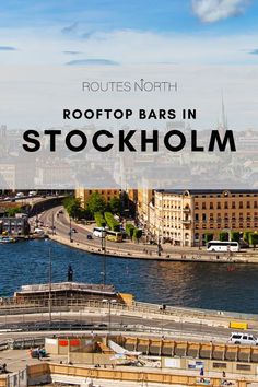 rooftop bars in stockholm with text overlay