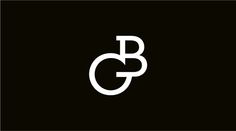 a black and white logo with the letter b in it's center, on a dark background