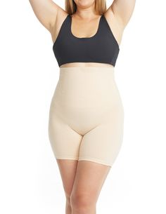 Nude High waisted Tummy Control Shapewear Short Shorts - Premium SHORTS from Bodylast - Just $40! Shop now at Esteez Body Shorts, Control Shapewear, Shapewear Shorts, Shorts For Women, The Freedom, Short Shorts, High Waisted Shorts, Shapewear, Modest Fashion