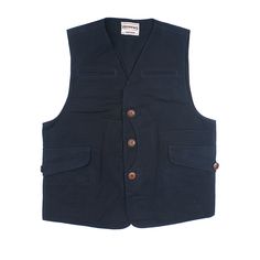 Please Kindly Noted That If You Want to Wear It Loose, Please Choose OneSize Up Product Type: Canvas Vest Jackets Material:100% Cotton Stereotype: Regular Fit Target Gender: Male Body Type: Regular Height Type: Regular Sleeve Type: Sleeveless Product Care: Machine Wash Fit Type: Regular NeckStyle: Button down Theme: Causal,Vingtage,Classic Lining: None Pocket: Yes Navy Cotton Outerwear With Patch Pockets, Solid Vest With Pockets For Workwear, Navy Cotton Outerwear With Buttons, Blue Vest With Pockets For Fall, Blue Fall Vest With Pockets, Navy Cotton Outerwear With Pockets, Blue Cotton Vest With Pockets, Blue Workwear Vest With Pockets, Cotton Workwear Vest With Multiple Pockets