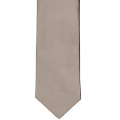 Our portobello extra long premium ties are made from a heavyweight woven material that is suited for your most formal occasions. Features a traditional 3.5-inch width with a 63-inch length for big and/or tall men. Smooth satin finish.We recommend this shade for a light gray-brown or taupe color. See it in person by requesting a free color swatch. Product Features • Traditional 3.5" width, at the widest point• Extra long 63" length, tip to tip• Color is portobello• Made from 100% Polyester Microf Formal Satin Ties, Classic Solid Suit And Tie Accessories With Satin Finish, Classic Suit And Tie Accessories With Satin Finish, Solid Color Standard Tie For Wedding, Satin Standard Tie For Semi-formal Events, Satin Tie For Semi-formal Occasions, Classic Satin Suit And Tie Accessories For Black Tie, Classic Satin Business Suit And Tie Accessories, Satin Finish Ties For Black Tie Occasions