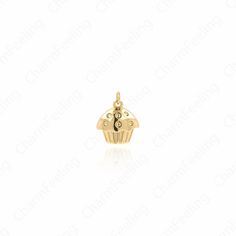 ★Dainty Birthday Necklace, Cake Charm, Cake Pendant,18K Gold Filling Food Charm, DIY Jewelry Supplies,16x13.5x3.8mm★ ❤If you need more Filled Gold accessories, please click the link below❤： https://www.etsy.com/shop/CharmFeeling?ref=seller-platform-mcnav&section_id=24860849 Quantity：1pcs/5pcs/10pcs/Pack Plating: Real Gold ,Nikel free, Leadfree,Cadmium free Color：Gold  Usage : Charm for bracelet, necklace or other crafts We specialize in LARGE BULK ORDERS and can offer WHOLESALE PRICING - please Birthday Yellow Gold Charm Necklaces, Birthday Yellow Gold Charm Necklace, Yellow Gold Round Charm Necklaces For Birthday, Charm Cake, Birthday Necklace, Food Charms, Filling Food, Gold Accessories, Diy Schmuck