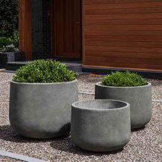 Tribeca Cast Stone Planter Series Campania International, Outdoor Garden Planters, Urn Planters, Stone Planters, Cement Planters, Concrete Pots, Small Planter, Cast Stone, Large Planters