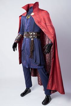 Click HERE to get this costume in 5-7 business days!
Includes: cape, coat, pants, necklace (lightless), wristbands, girdle, undershirt, boots (optional)
Material: flax fabric, Pleather, mercerized cotton, thickiy ronior and so on
Size: Male XXS-XXXL, custom size Cape Costumes For Cosplay And Fantasy Events, Cosplay Cape Costume For Fantasy Events, Fantasy Cape Costume For Cosplay Events, Superhero Costume For Cosplay Events, Stephen Strange, Multiverse Of Madness, Short Torso, Cape Coat, Tights Outfit