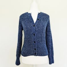 Nwot Deep Sea Colored Knit Cardigan From Gap. Excellent Condition, No Flaws. Vintage And Heavy Knit. Made From 55% Cotton & 35% Polyester. Gap Cotton Winter Cardigan, Gap Cotton Cardigan For Winter, Blue Soft Knit Cardigan, Blue Cotton Knit Cardigan, Blue Knit Button-up Sweater, Casual Blue Knitted Cardigan, Casual Blue Knitted Outerwear, Cozy Blue Knit Cardigan, Blue Knit Cardigan For Fall