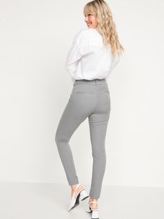 Online exclusive! The Pixie pants you love, now in a more fabulous fit & fabric ✨ Contoured high-rise waistband, with concealed hook fastening and built-in belt loops.  Hidden zip fly.  Diagonal side hip pockets, with back faux welt pockets.  Cleve Trendy Slim Fit Bottoms With Pockets, Trendy Mid-rise Pants With Zip Fly, High Waist Slim Fit Dress Pants With Pockets, Chic High Rise Bottoms With Zip Fly, Chic High Rise Pants With Welt Pockets, Classic High Rise Bottoms With Side Pockets, Chic High-rise Pants With Welt Pockets, Chic Mid-rise Pants With Zip Fly, Chic High Waist Bottoms With Zip Fly