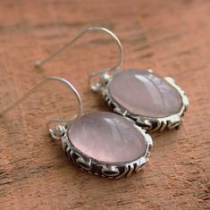 Gemstone - rose quartzGemstone Size - 10x14  oval Metal - Sterling SilverNatural rose quartz sterling silver Earrings,  Same design ring is also uploaded https://www.etsy.com/in-en/GemsNjewelrystudio/listing/752776088/rose-quartz-sterling-silver-ring-gift?utm_source=Copy&utm_medium=ListingManager&utm_campaign=Share&utm_term=so.lmsm&share_time=1600957399075The earrings can be customized on request and the gemstone can be switched to any gemstone you want. Feel free to contact me f Silver Rose Quartz Earrings As Gift, Silver Rose Quartz Earrings For Gift, Silver Oval Rose Quartz Jewelry, Oval Rose Quartz Silver Jewelry, Handmade Oval Rose Quartz Jewelry, Diy Earrings Materials, Thanksgiving Jewelry, Handmade Jewelry Box, Rose Quartz Earrings