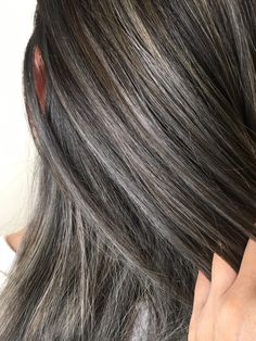 Gray Transition, Rachel Hair, Grey Blending, Short Hair Up, Grey Hair Transformation, Hair Highlights And Lowlights, Dark Hair With Highlights, Hair Color Auburn, Hair 2024