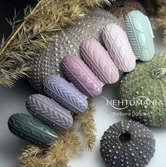 Sweater Texture Nails, Sweater Effect Nails, Nude Sweater Nails, Nail Swatches Display, Sweater Nails Fall, Sweater Nails Designs, Knitted Nails, Winter Sweater Nails, Sweater Weather Nails