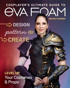 Turn your wildest costume dreams into reality! Whether you are a master-level cosplayer or brand-new to making costumes and props, this is the ultimate reference guide to using different kinds of EVA foam and other up-to-date materials and to make epic costumes, props, accessories, and other projects out of this world! If you want to create your own high quality props, EVA foam is the way to go — it is a rubber-like thermoplastic that is both easy to work with, durable, and lightweight. You can Eva Foam Armor, Foam Cosplay, Epic Costumes, Foam Armor, Indigo Chapters, Cosplay Armor, Embroidery Book, Cosplay Diy, Cosplay Ideas