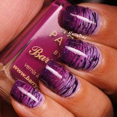 Drizzle Nails, Fantastic Nails, Lovely Nails, Painted Nails, Finger Nails, Gradient Nails, Fabulous Nails, Funky Nails, Nail Art Inspiration