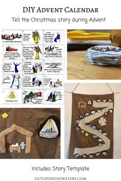 Learn how to make your own DIY Advent calendar that tells the story of Jesus' birth! This is perfect for Christian kids and families to tell the Christmas story throughout the whole month of December. Includes free printable story stones and intructions on how to make your own Advent calendar. #christmascrafts #adventideasforkids #adventideasforfamilies #adventcalendar Advent Calendar Christian, Christmas Stories For Kids, December Travel, Homemade Advent Calendars, Jesus Birth, The Christmas Story, Calendar Christmas, Advent Calendars For Kids