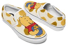 Pooh Slip On Shoes Introducing our delightful Winnie the Pooh themed kicks featuring his friends that are sure to bring a touch of whimsy and adventure to your little one's wardrobe. Whether they're playing with friends, running around the park, or exploring the Hundred Acre Wood, these kicks are the perfect companion for every little explorer. So why wait? Let your child step into the world of Winnie the Pooh and make every adventure a little more magical with our delightful kicks. Order now and watch them bounce into fun and excitement! Limited Edition Design Lightweight Construction with Breathable Mesh Fabric Non-marking EVA Sports Traction Sole Backed By Our Perfect Fit Guarantee (Free Size Exchanges) The Hundred Acre Wood, Jay Walker, Ninjago Kai, Hundred Acre Woods, The Hundreds, Slip Ons, On Shoes, Mesh Fabric, The Park