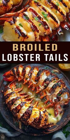 Create a memorable meal with these Garlic Butter Broiled Lobster Tails! This recipe will give you juicy, tender lobster in no time. Perfect for any celebration! 🦞 #LobsterTails #GarlicButterLobster #SpecialDinner #SeafoodEats #DinnerIdeas 🍷🍴 Broiled Lobster Tails, Convenient Dinner, Broil Lobster Tail, Easy Crockpot Dinners, Lobster Tails, Crockpot Dishes, Special Dinner, Garlic Butter, No Time