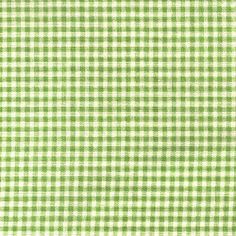 a green and white checkered fabric