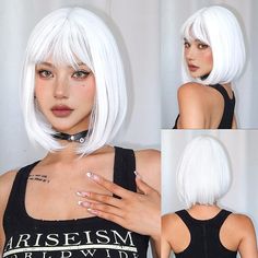 Category:Synthetic Wig; Gender:Women's,Women; Wig Type:Natural Wigs; Note:The hair length in the picture is 12 inch.; Occasion:Daily Wear,Party / Evening,Party,Daily; Age Group:Adults; Characters:Uniforms,Career Costumes,Princess,Elf; Color Shade:White; Hair Material:Synthetic Hair; Cap Construction:Machine Made; Texture:kinky Straight,Straight; Length:12 inch; Features:Party,Cosplay,New Arrival,Fashion,Exquisite; Heat Resistant:Yes; Listing Date:06/24/2024; Cap Circumference:; Front to Back:; Nape of Neck:; Side to Side Across Forehead:; Side to Side Over Top:; Temple to Temple Across Back:; Hairstyle:Layered Haircut,Middle Part; Can Be Permed:No Hairstyle Layered, Career Costumes, Straight Middle Part, Womens Cosplay, Natural Wigs, Layered Haircut, Fashion White, Wigs Online, Middle Part