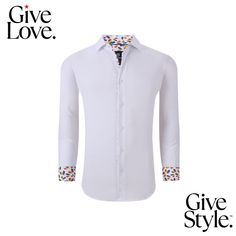 in stock White Dress Shirt With Button Closure For Fall, White Fitted Dress Shirt With Casual Collar, Fitted Dress Shirt For Spring, Fitted White Dress Shirt With Buttons, White Fitted Dress Shirt With Buttons, Fitted White Dress Shirt, Fitted White Dress Shirt For Spring, White Button-up Dress Shirt For Spring, White Dress Shirt For Spring