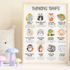 Our Kids Therapy Poster is an essential tool for therapy offices, schools counselors wall decor, or as a thoughtful gift for psychologists or homeschooling mom. This cognitive distortions poster serves as a therapy wall art decor and therapy resources helping kids to understand thinking errors and fostering a healthier mindset in an educational and supportive way. 🌟WHAT YOU WILL RECEIVE🌟 Please note that this is a DIGITAL DOWNLOAD listing. No physical product will be mailed to you. After your Art For Therapy Office, Kids Therapy Office, Play Therapy Office, Therapy Offices, Healthier Mindset, Kids Therapy, Office Decor School, Play Therapy Activities, Psychologist Office Decor