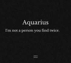 the words aquarius are written in white on a black background