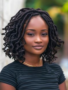 Human Hair Braiding Hair, Short Bob Braids, Hairstyle Guide, Hairstyles Cornrows, Twist Hairstyle, Short Locs Hairstyles, Marley Hair