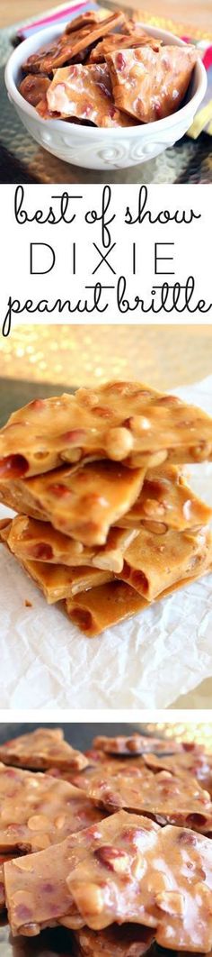 several different views of some food on a plate and in the background there is an image of crackers