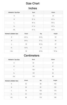 the size chart for women's shoes in sizes and widths, with measurements