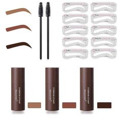 Make Up Tools, Brow Kit, Powdered Eyebrows, Natural Eyebrows