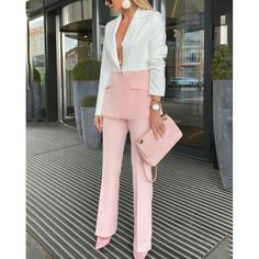 Woman Suit Fashion, Indie Outfits, Fashion Board, Looks Chic, Jumpsuit Fashion, Suit Fashion, Elegant Outfit, Blazers For Women