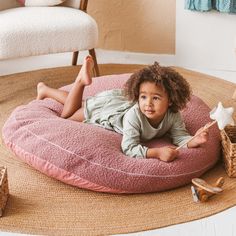 Kids Floor Cushion, Kids Poof Pillow, Bohemian Floor Pillow Introducing our captivating Kids Floor Pouf in a sophisticated shade of rose. This unique and beautiful floor cushion is perfect for creating a cozy and inviting space in your little one's playroom. Watch as your kids fall in love with its comfort and charm! With a larger size than the average round floor pillow, it provides a gentle and secure space for your children to play, read books, and create beautiful memories. This oversized fl Kids Floor Cushions, Reading Nook Kids, Large Floor Cushions, Round Floor Pillow, Unique Gifts For Kids, Toddler Room Decor, Kids Flooring, Teepee Kids, Bean Bag Chair Kids