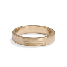 Vitae Ring by Betsy & Iya | Portland’s Independent Jewelry Store | Betsy & Iya Unique Wedding Band, Modern Suits, Unique Wedding Bands, Your Values, Fine Jewelry Collection, 14k Gold Ring, Recycled Gold, Wide Bands, Stacking Ring