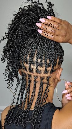 Boho Bob, Braids Hairstyles For Black Women, Goddess Box Braids, Bob Braids Hairstyles, Cute Box Braids, Short Box Braids Hairstyles, Short Box Braids, Protective Hairstyles For Natural Hair, African Hair Braiding Styles