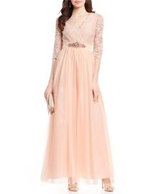 Women's Formal Dresses & Evening Gowns | Dillard's Women's Formal Dresses, Plus Size Petite, Mother Of Groom Dresses, Groom Dresses, Black Tie Gala, Jessica Howard, Beaded Belt, Blush Dresses, Women Formals