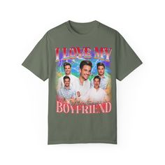 I Love My Boyfriend LGBTQIA+ Pride Shirt, Custom Bootleg Rap Tee Gay Rights Gift Equality Shirt LGBTQ Supporter Shirt Rainbow Shirt, Comfort colors shirt 💫The soft-washed, garment-dyed fabric brings extra coziness to your wardrobe while the relaxed fit makes it an excellent daily choice. 💫The Comfort Colors 1717 tee is made with medium fabric consisting of high quality, 100% ring-spun US cotton for long-lasting comfort. 💫All Comfort Colors 1717 shirts feature pre-shrunk cotton for size retent I Love My Bf Shirt, I Love My Boyfriend Shirt, I Love My Bf, Boyfriend Boyfriend, Lgbtqia Pride, I Love My Boyfriend, Couples Shirts, Equality Shirt, Gay Rights