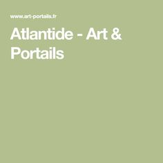 the front cover of an article about atlantic art and portraits, with white lettering on a green background