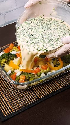 Dinner Broccoli, Vegetable Lunch, Vegetable Bake, Recipe For Lunch, Broccoli And Cauliflower, Teriyaki Tofu, Recipes Delicious, Baked Vegetables, Summer Dessert Recipes