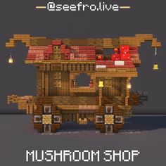 an old - school video game is shown with the words, mishron shop