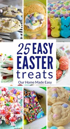 25 easy easter treats for kids to make