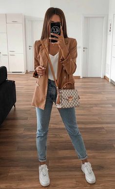 Moda Grunge, Blazer Outfits, Work Outfits Women, Fall Fashion Outfits