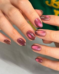 Nude Cat Eye Nails, Pretty Nail Colors, Eye Nails, Cat Eye Nails, February 22, Fabulous Nails, Dream Nails, Fire Nails, Funky Nails