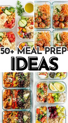 Looking to eat healthy and lose weight? Try these 50+ meal prep lunch ideas that are easy and full of flavor. Low Calorie Meal Prep Lunches, Office Meal Prep, Lunch Ideas For The Week, Quick Healthy Meal Prep, Healthy Meal Prep Lunch Ideas, Lunch Ideas Simple, Tasty Meal Prep, Healthy Meal Prep Lunch, Prep Lunch Ideas