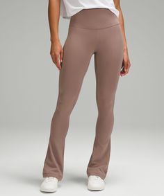 lululemon Align™ High-Rise Mini-Flare Pant *Regular | Women's Leggings/Tights | lululemon Lulu Leggings, Lululemon Align Pant, Lululemon Align, Tight Leggings, Flare Pants, Long Tops, Short Tops, Tank Top Shirt, Women's Leggings