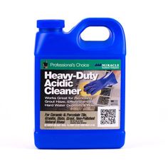 a gallon of heavy duty acid cleaner