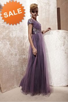 80989-b-couture-dresses-purple-evening-bridesmaid-prom-party-gorgeous-ball-designer-dress-gowns-uk Lilac Gown, Short Sleeve Prom Dresses, Prom Dress 2013, Beaded Evening Gowns, Formal Ball Gown, 파티 드레스, Tulle Evening Dress, Purple Prom Dress, 2014 Dresses