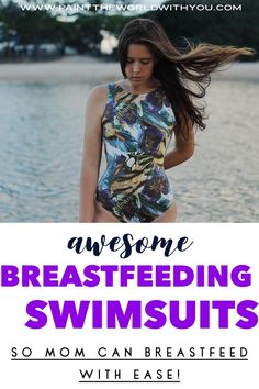 The best breastfeeding swimsuit for mom to breastfeed with ease on your next family beach vacation. Incude these post baby swimsuits on your hunt for breastfeeding summer outfits. Flattering post partum swimwear to feel good about. Cute mom swimwear and tummy control swimsuits. One piece and bikini mom swimwear for all body types. Mom beach vacation outfits and mom beach bag to complete the look. Mom beach style! Mom Beach Vacation Outfits, Mom Swimwear, Mom Swimsuit, Swimsuits One Piece, Positive Pregnancy Test, Beach Vacation Outfits, Breastfeeding And Pumping, Trendy Mom, Post Partum