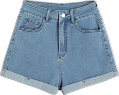 Basic Short Summer Bottoms, Basic Short Bottoms For Spring, Basic High Rise Spring Bottoms, Basic Spring Short Bottoms, Basic High Rise Bottoms For Spring, Spring Basic Short Leg Bottoms, Basic Spring Season Short Bottoms, Basic Summer Bottoms With Pockets, Rhinestone Jeans