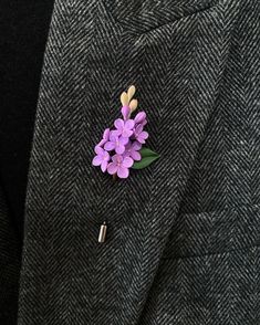 Flower Lilac Lapel Pin for Men, Wedding Boutonniere Brooch, Men Brooch, Floral Boutonniere, Suit Lapel Pin Acessories, Lilac Buttonhole - Etsy Turkey Elegant Lavender Flower Brooch, Purple Flower Brooch For Formal Occasions, Elegant Handmade Purple Brooches, Formal Pink Brooch Lapel Pin, Formal Pink Lapel Pin Brooch, Formal Pink Lapel Pin, Elegant Lavender Wedding Brooches, Lavender Flower Brooch For Gift, Elegant Handmade Formal Lapel Pin