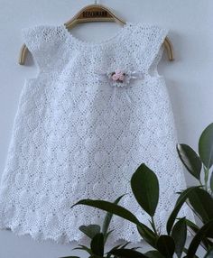 Baptism Dress Girl Summer Baby Dress cotton crochet Gown | Etsy Crochet Gown, Baby Lace Dress, Handmade Mittens, Baby Summer Dresses, Hand Knit Mittens, Baby Lace, Christening Gown, Baptism Dress